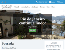 Tablet Screenshot of hotelinho.com